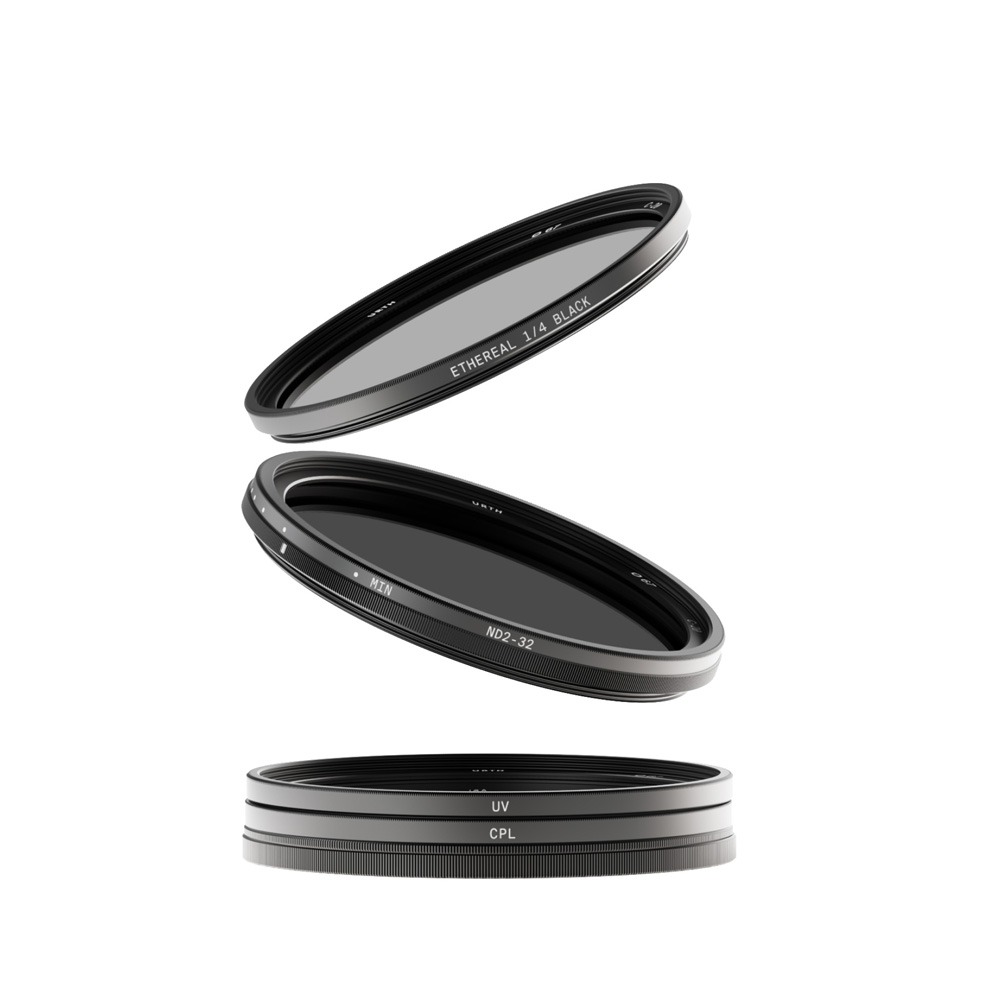 Urth 72mm Cinematic Filter Kit Plus+ (UV, CPL, ND32, Ethereal 1/4 Black Mist)