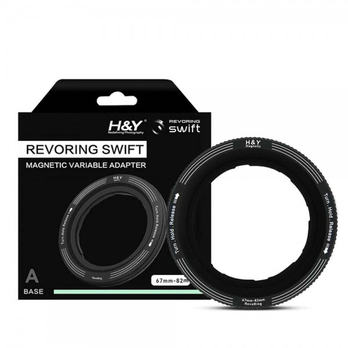 H&Y Swift A Revoring 67-82 mm Adapter magnetisch