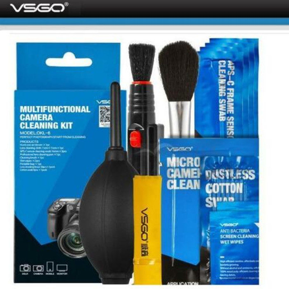 VSGO Multifunktionales Camera Cleaning Kit