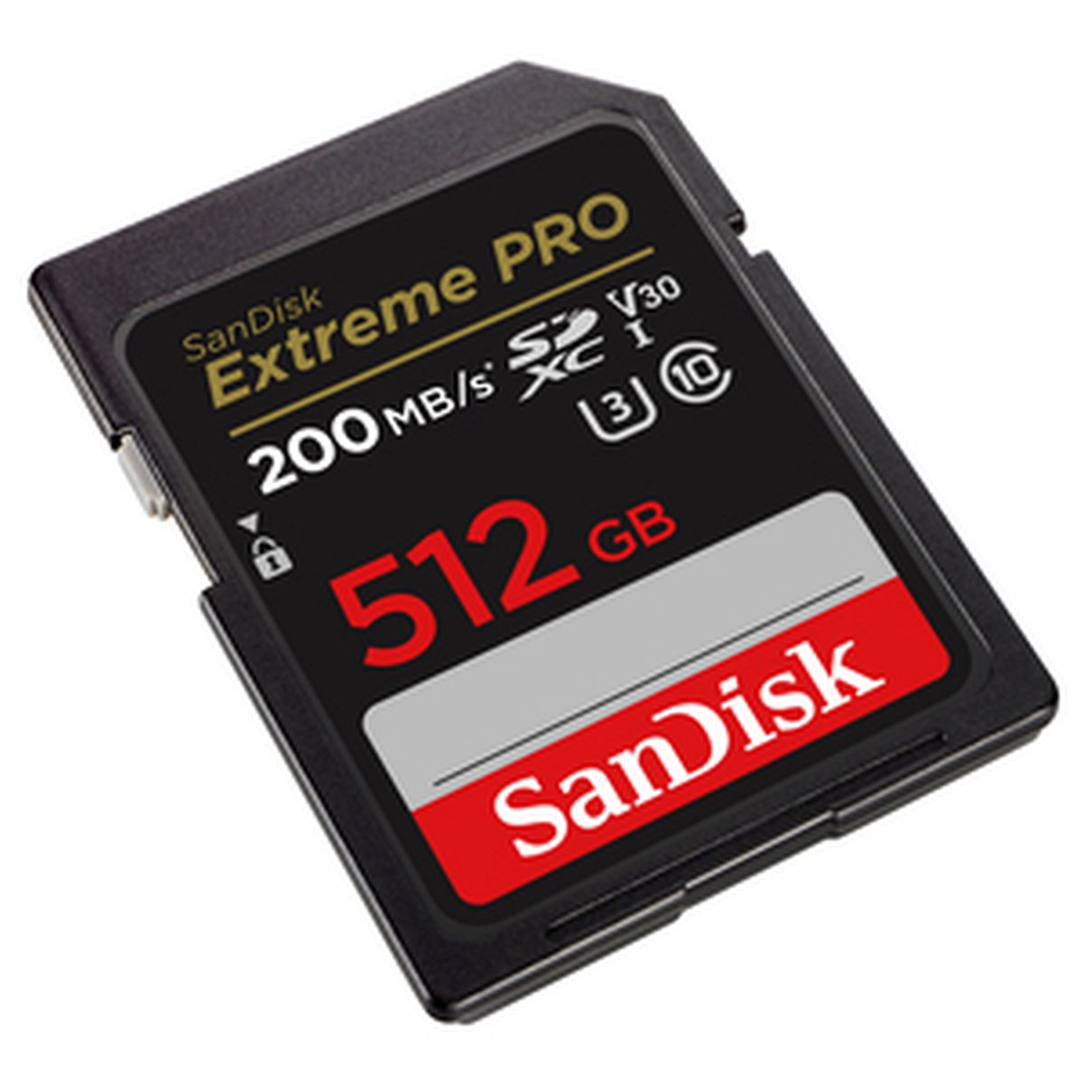 SanDisk 512 GB SDXC ExtremePro 200MB/s 