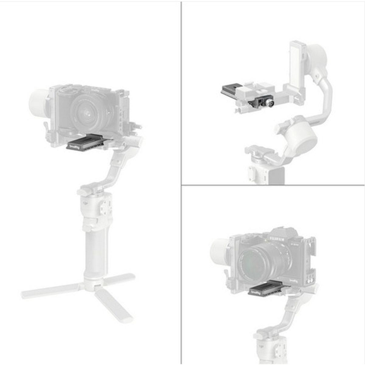 SmallRig 5336 Quick Release Plate für DJI RS 4 Mini