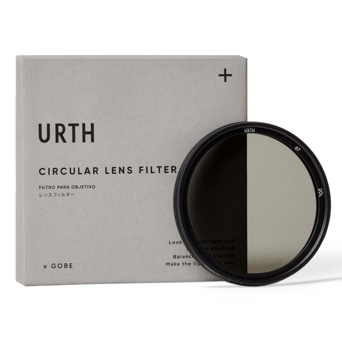 Urth 67mm ND2-32 (1-5 Stop) Variable ND Objektivfilter (Plus+)