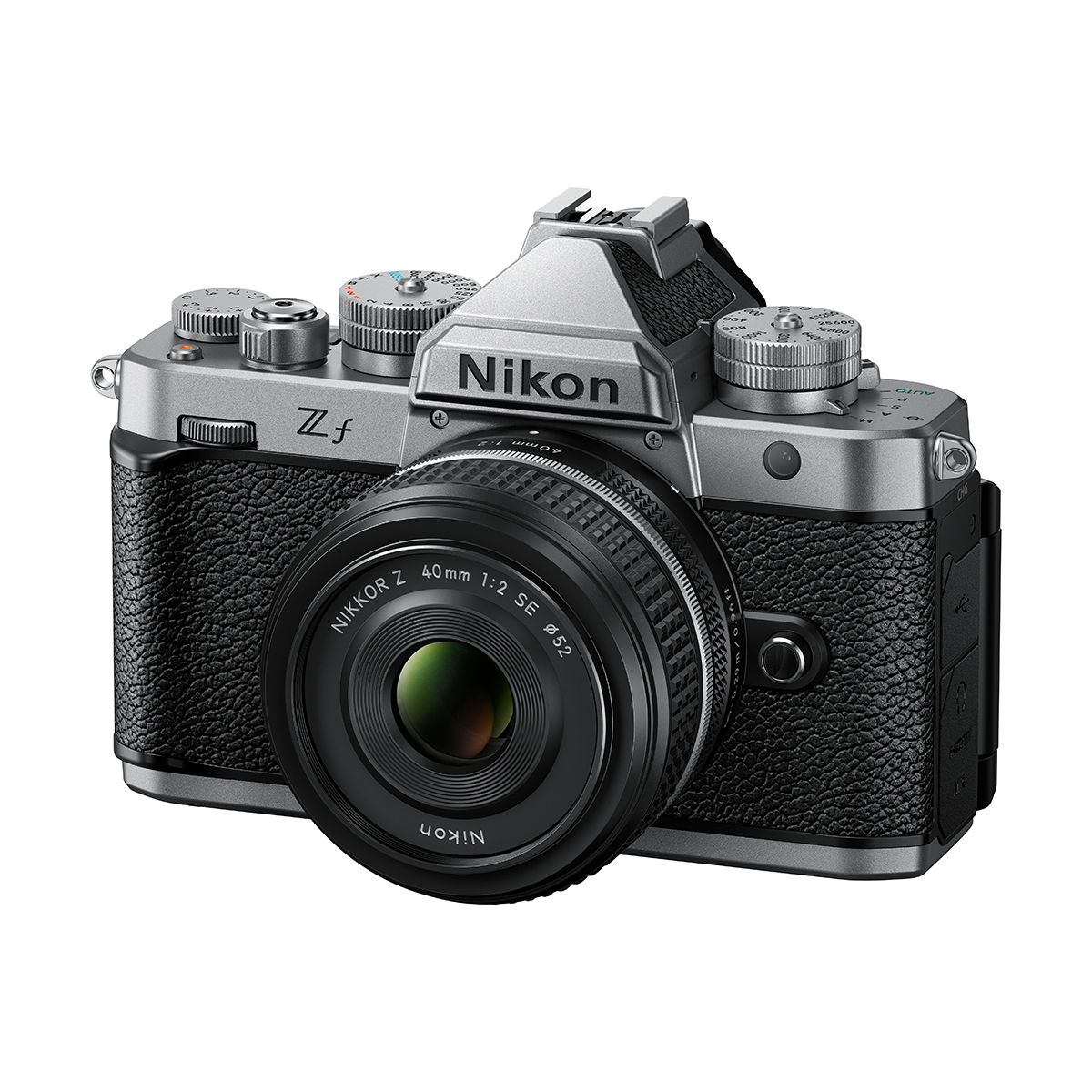 Nikon Z f Silber + Nikon 40 mm 1:2,0 Z SE + Promo Case