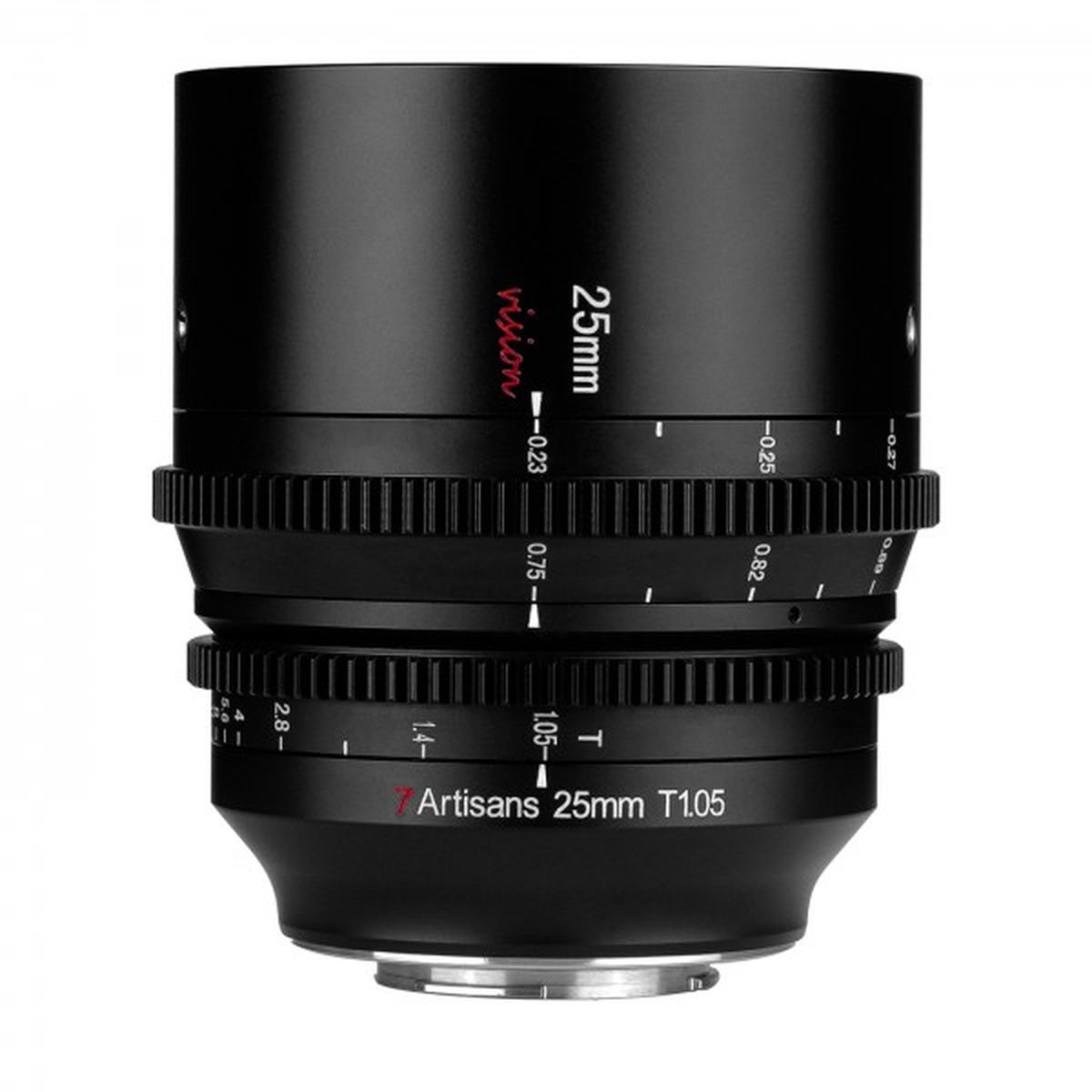 7Artisans Vision 25mm T1.05 für Canon RF (APS-C) 7Artisans Vision 25mm T1.05 für Canon RF (APS-C)