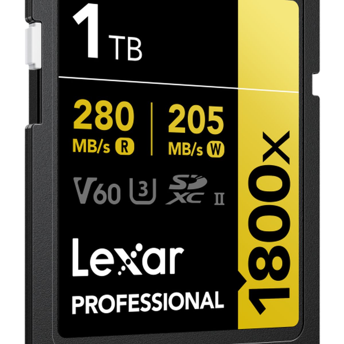 Lexar SD Pro Gold Series UHS-II 1800x 1TB V60