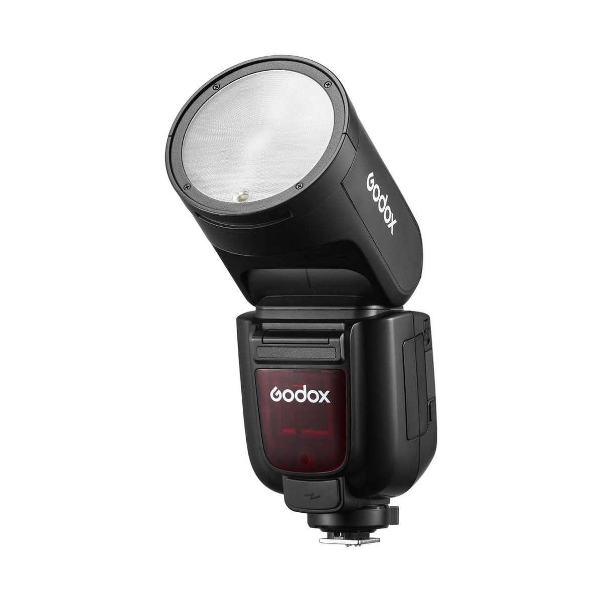 Godox Speedlite V1Pro Fujifilm - Godox Blitzgerät: Schrägansicht von vorne