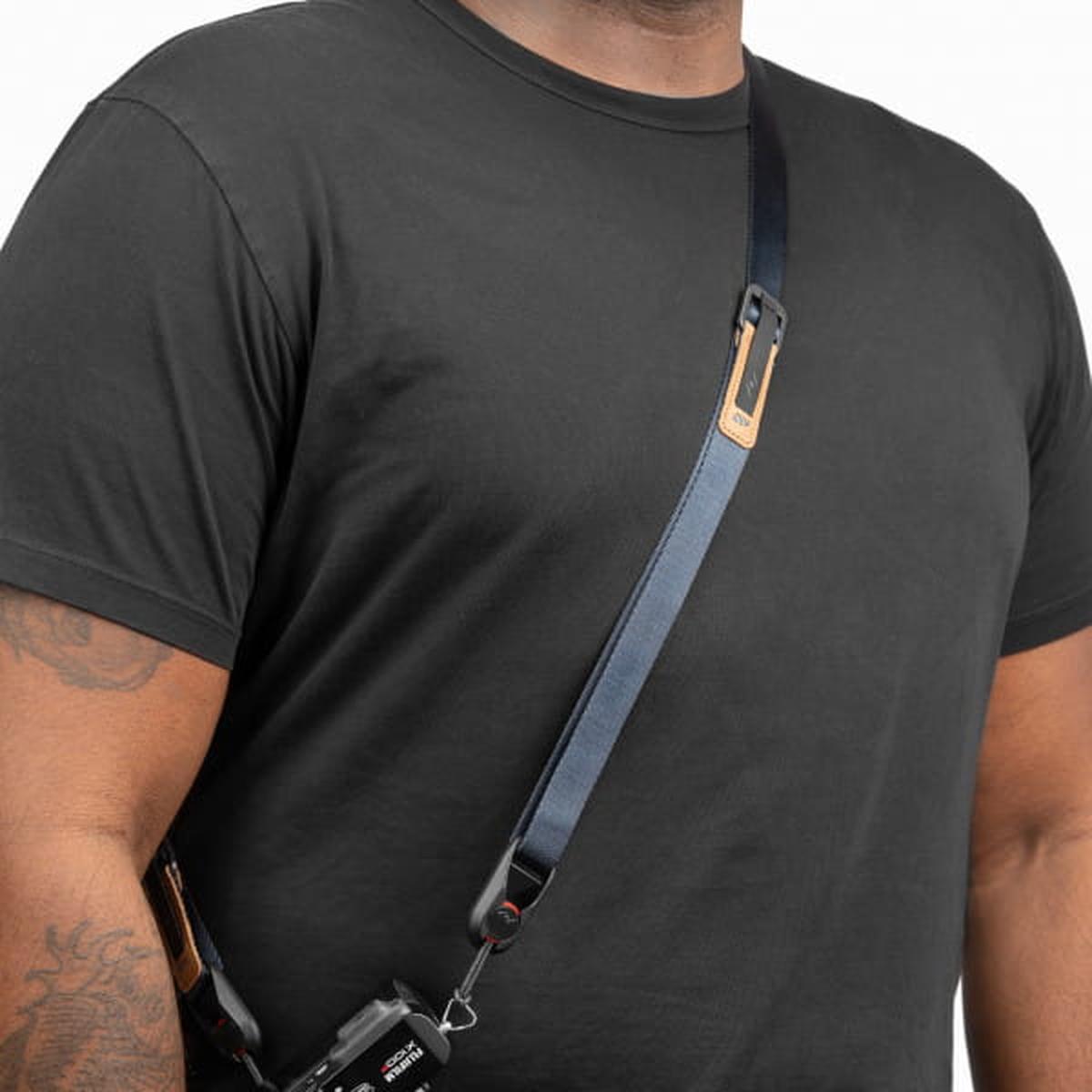 Peak Design Leash - Midnight (Blau) - Schlanker Kameragurt für Systemkameras und kleinere DSLRs