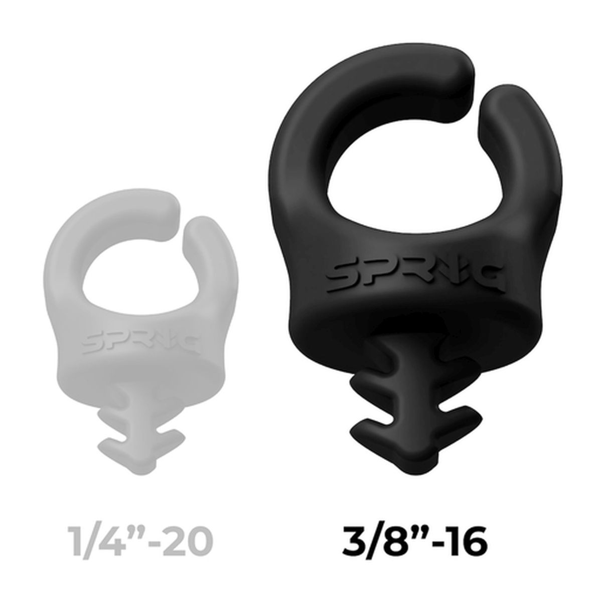 Sprig 3er Pack Black (3/8"-16) Kabel- Management