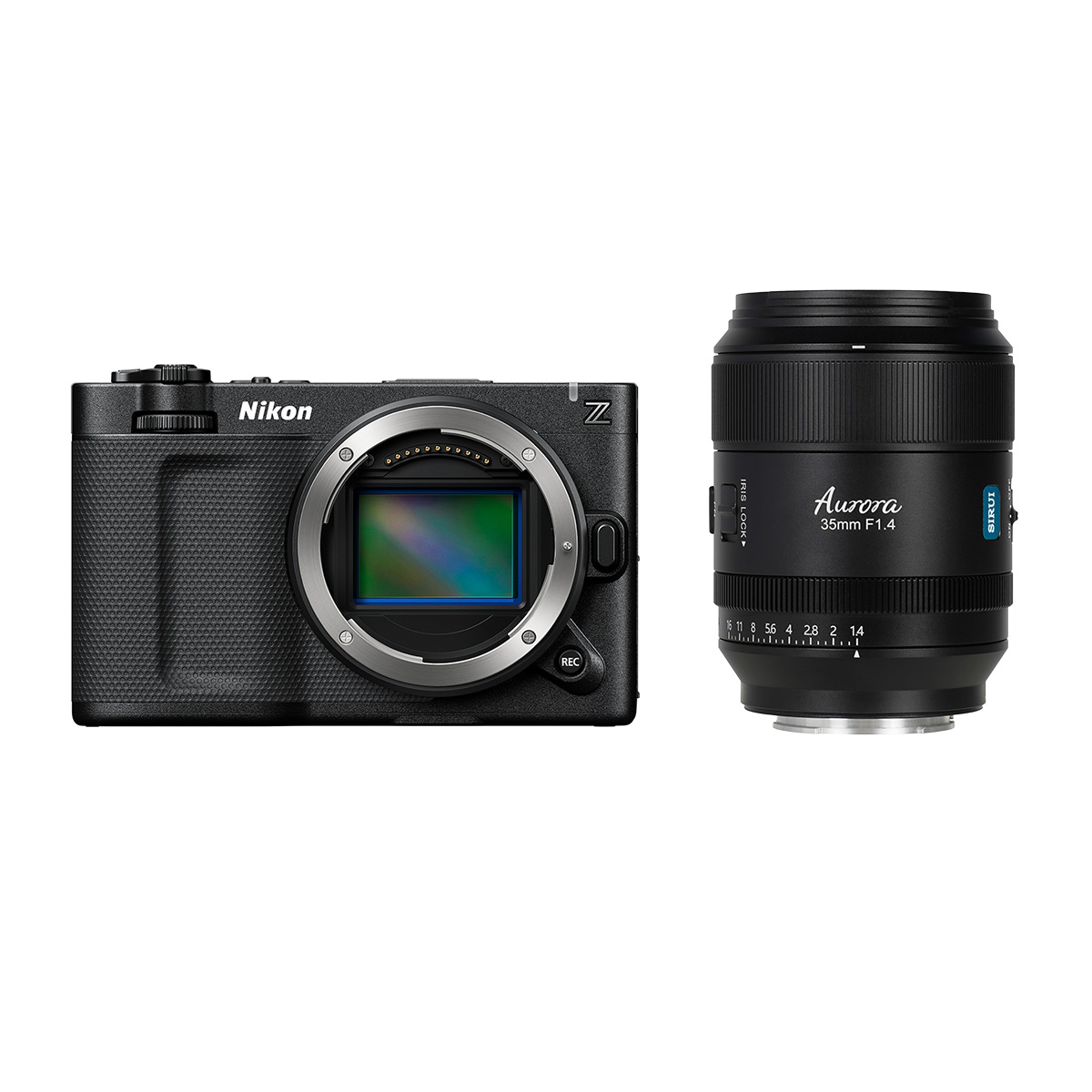 Nikon ZR + Sirui 35 mm 1:1,4 AF Aurora Nikon Z-Mount Nikon ZR + Sirui 35 mm 1:1,4 AF Aurora Nikon Z-Mount