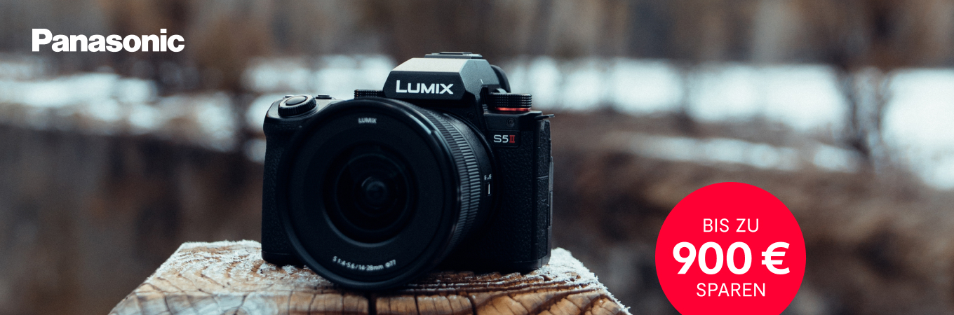 900€ Sofortrabatt auf Panasonic Kameras