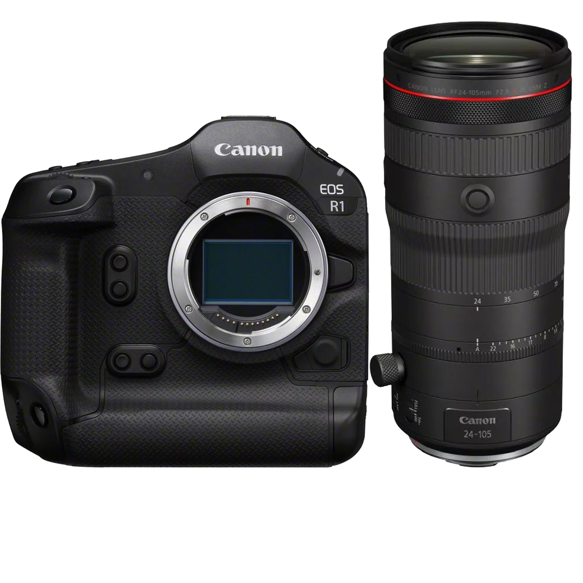 Canon EOS R1 + Canon 24-105 mm 1:2,8 RF L IS USM Z
