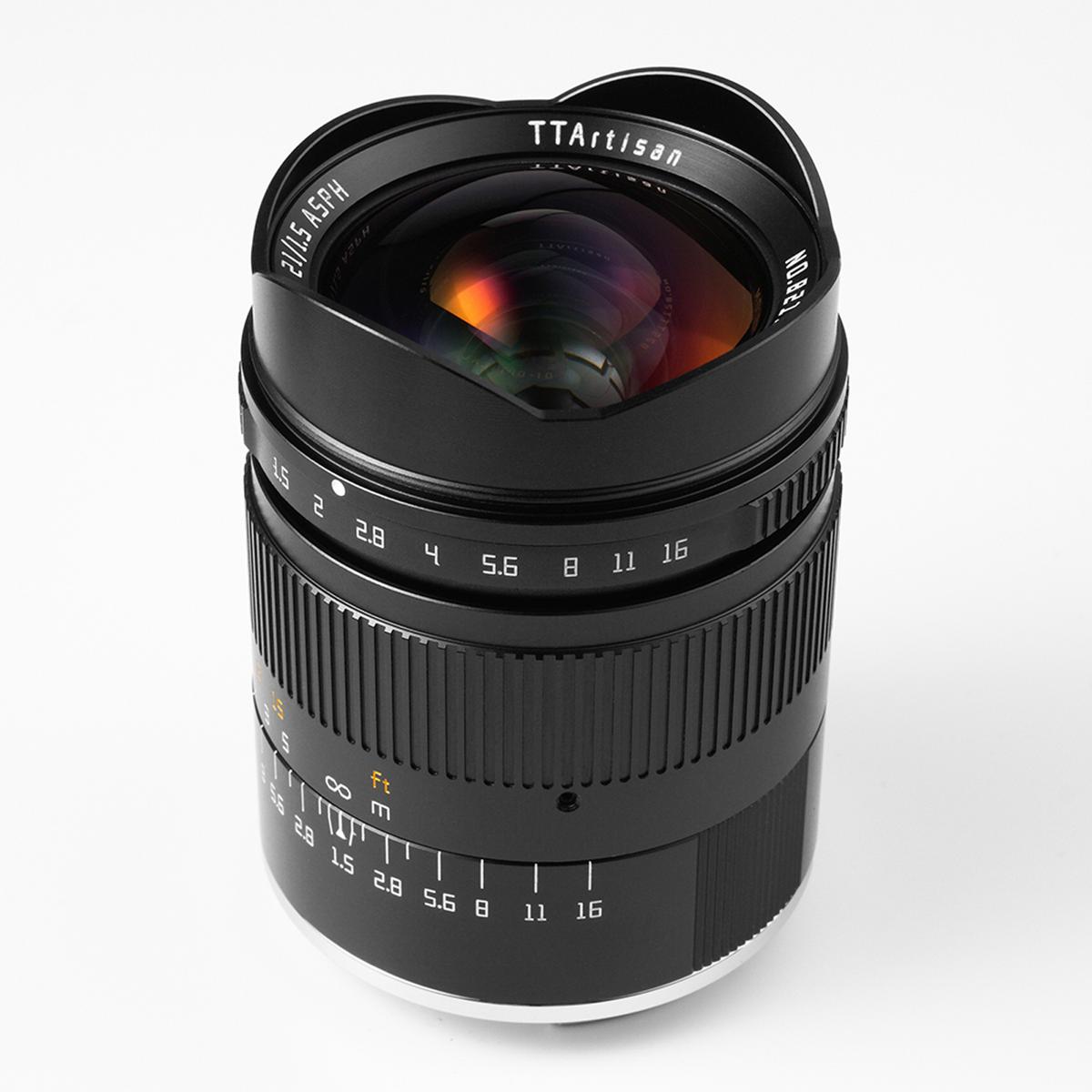 TTArtisan 21mm f/1,5 für Sony E Vollformat