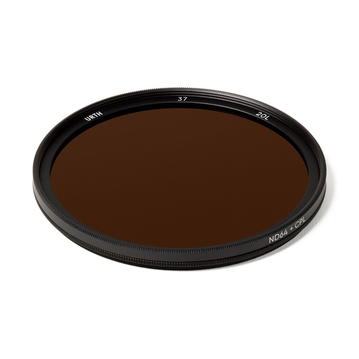 Urth 37mm Circular Polarizing (CPL) + ND64 Objektivfilter (Plus+) - Detailansicht Urth ND64 + CPL Kamerafilter