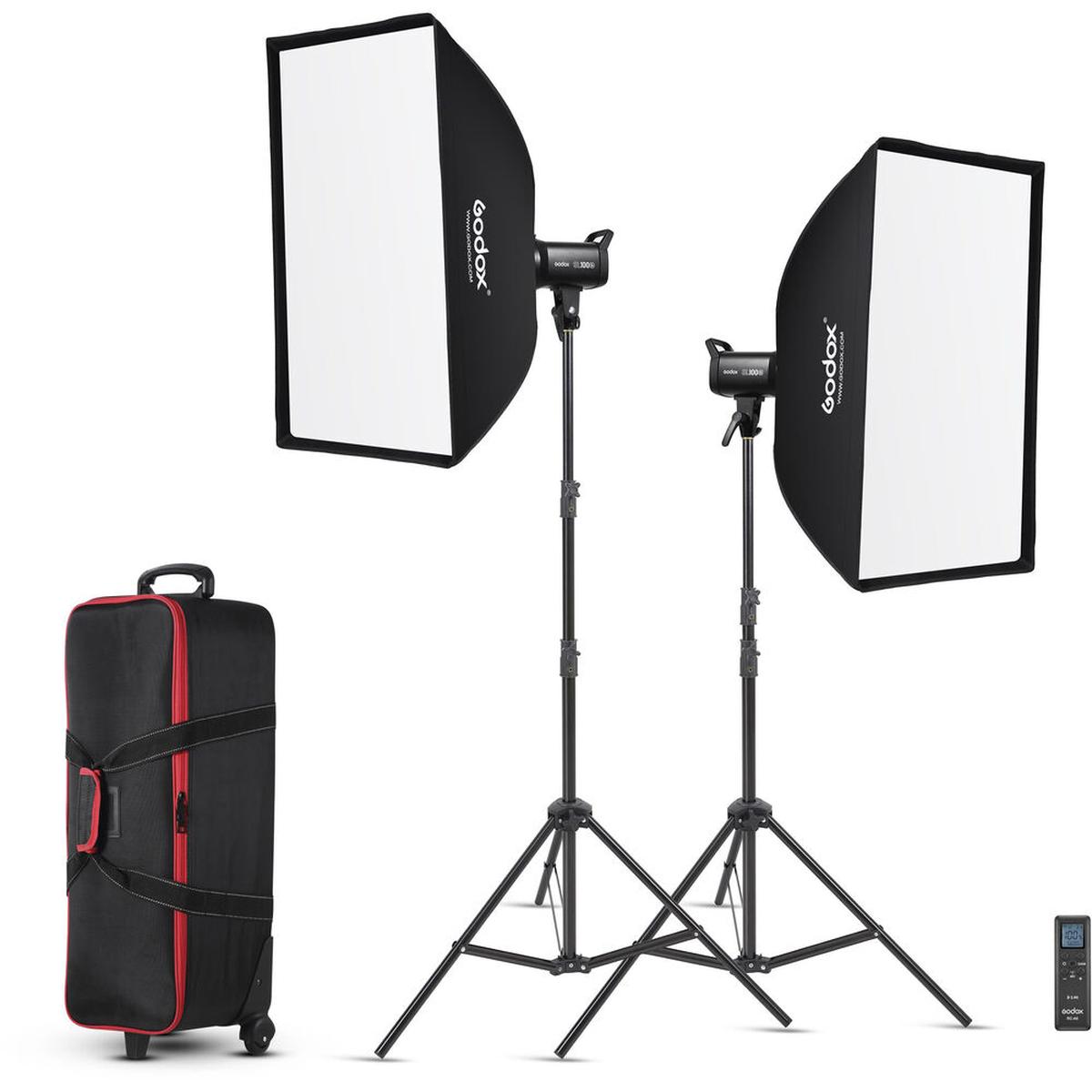Godox SL100D LED-Videoleuchte Two Light Kit