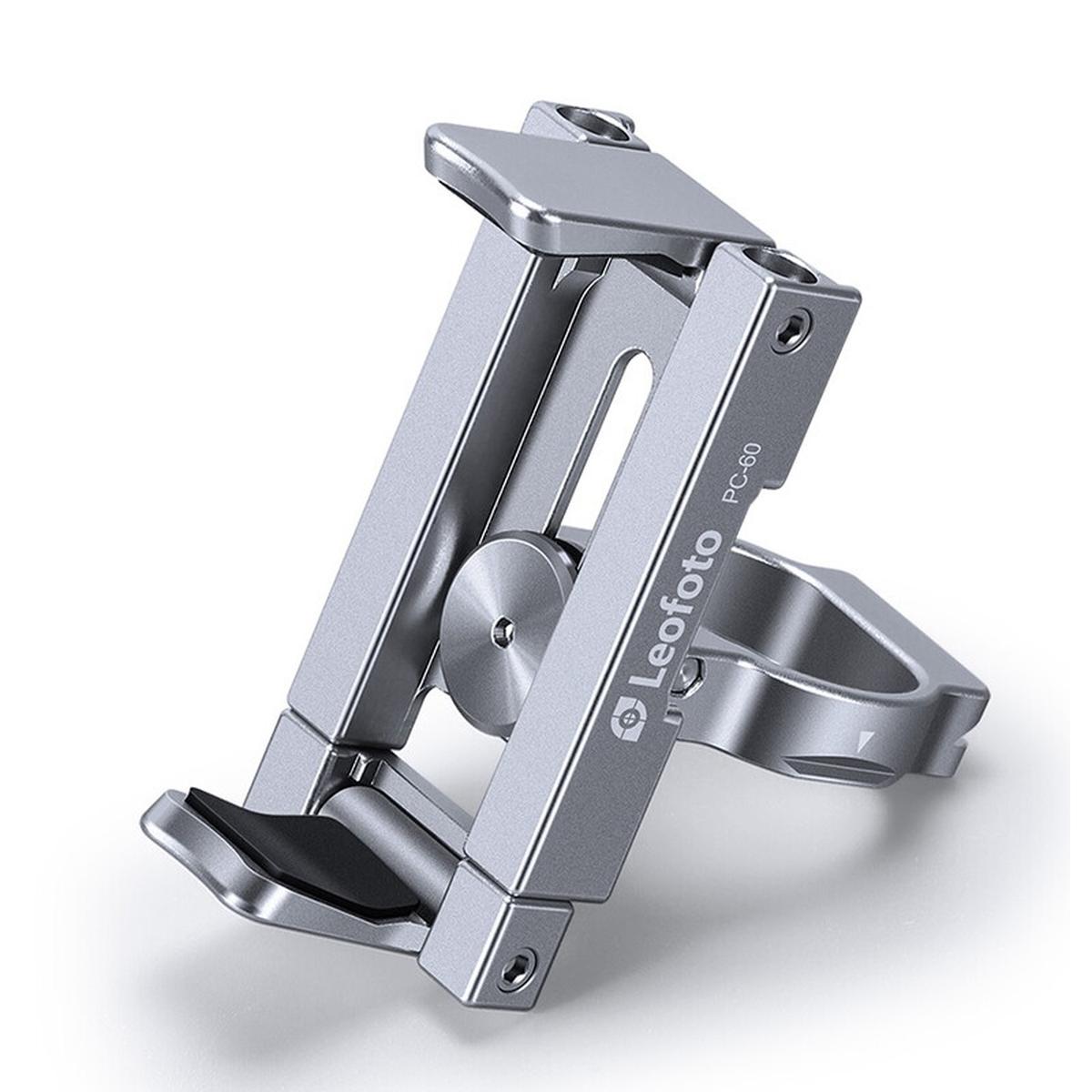 Leofoto Smartphonehalterung PC-60 silber Leofoto Smartphonehalterung PC-60 silber