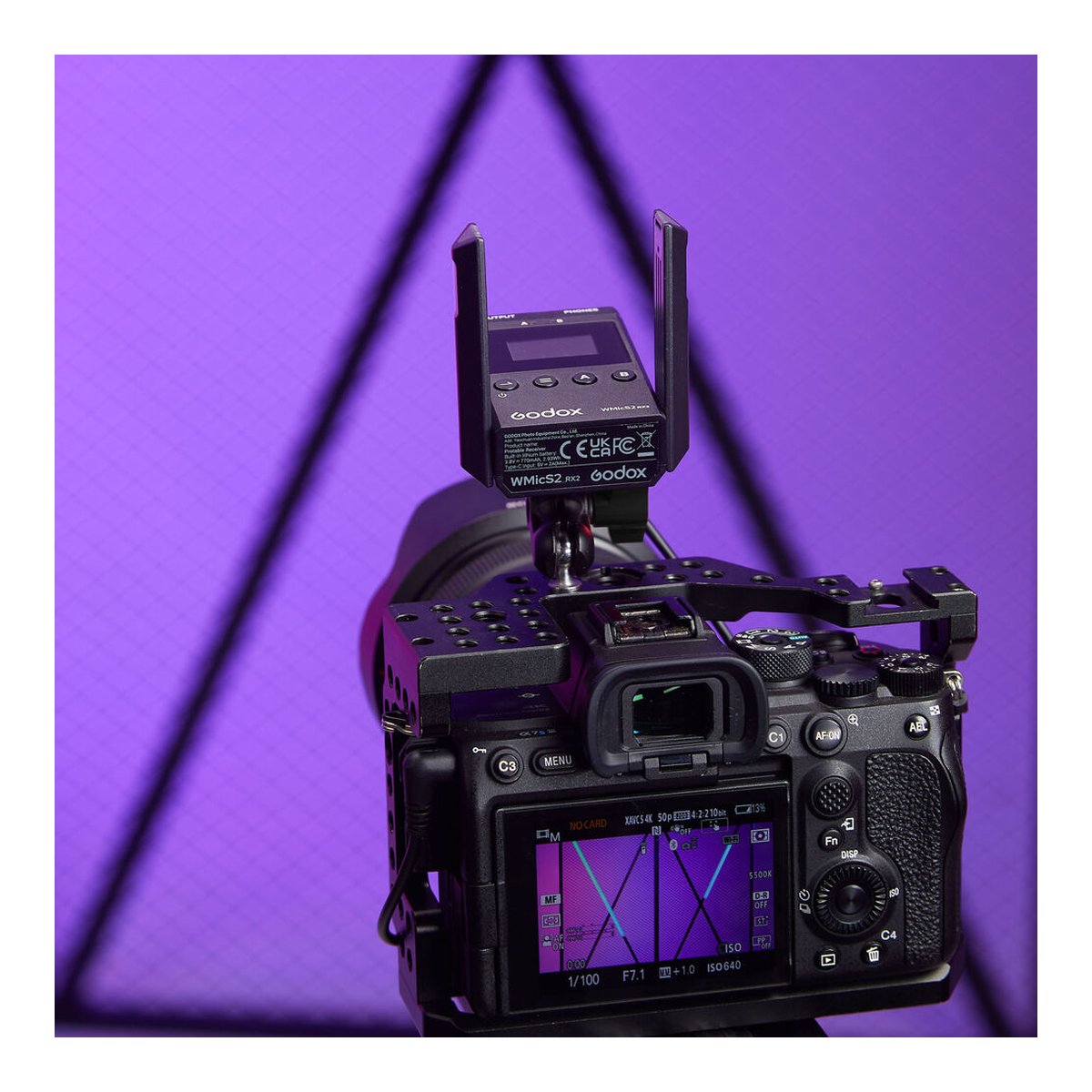 Godox WMicS2 Kit 2 UHF Wireless Microphone System
