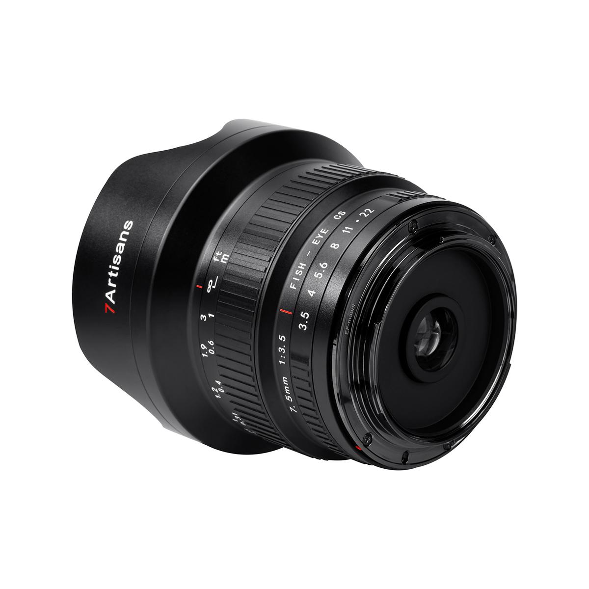 7Artisans 7,5mm f/3,5 Fisheye für Nikon F (APS-C)