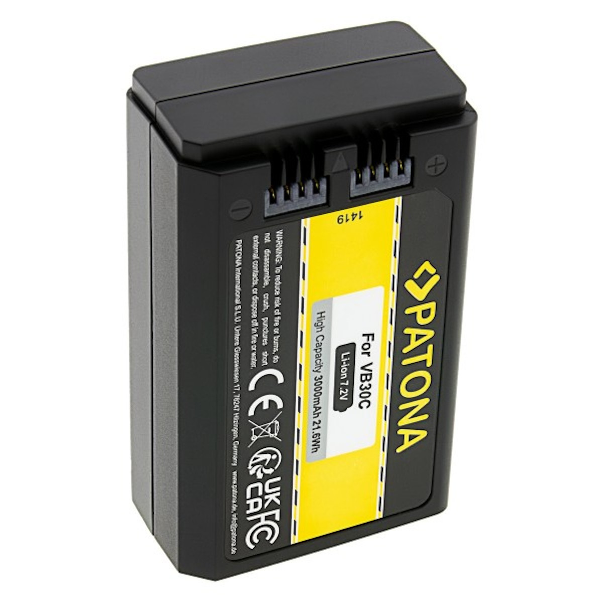 Patona Akku Godox VB30 für V1 Pro/V100 mit USB-C