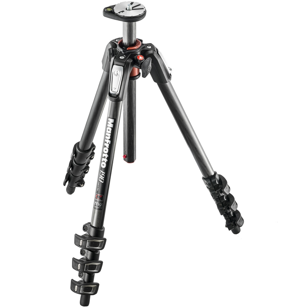 Manfrotto 190 Carbon Stativ QPL 4 Segmente