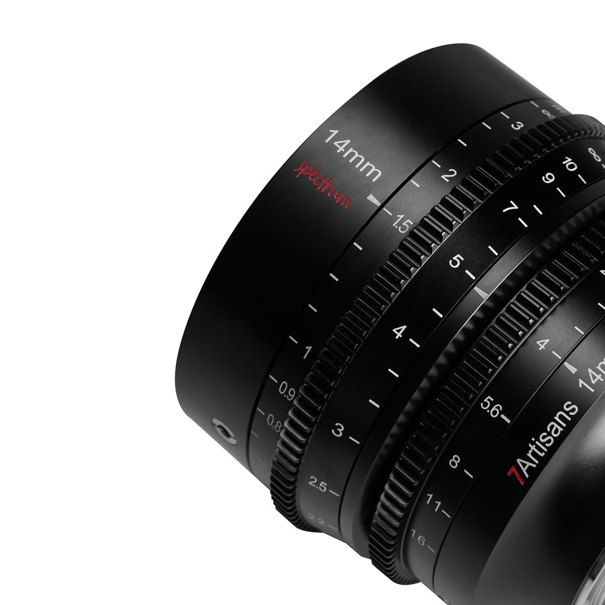 7Artisans Spectrum 14mm T2.9 Canon RF Vollformat