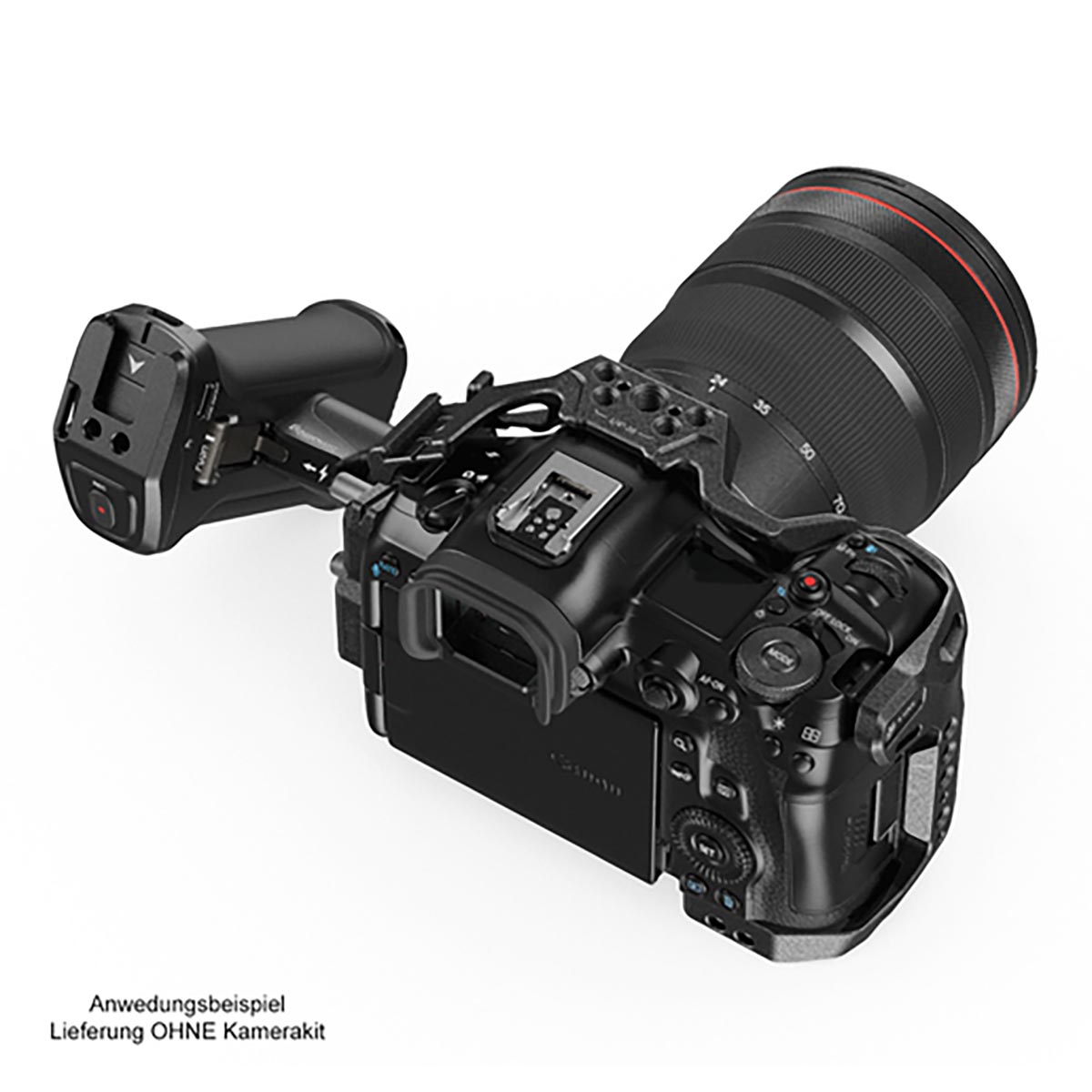 SmallRig 5235 drehbarer Seitengriff mit REC-Taste für Canon und Blackmagic Kameras