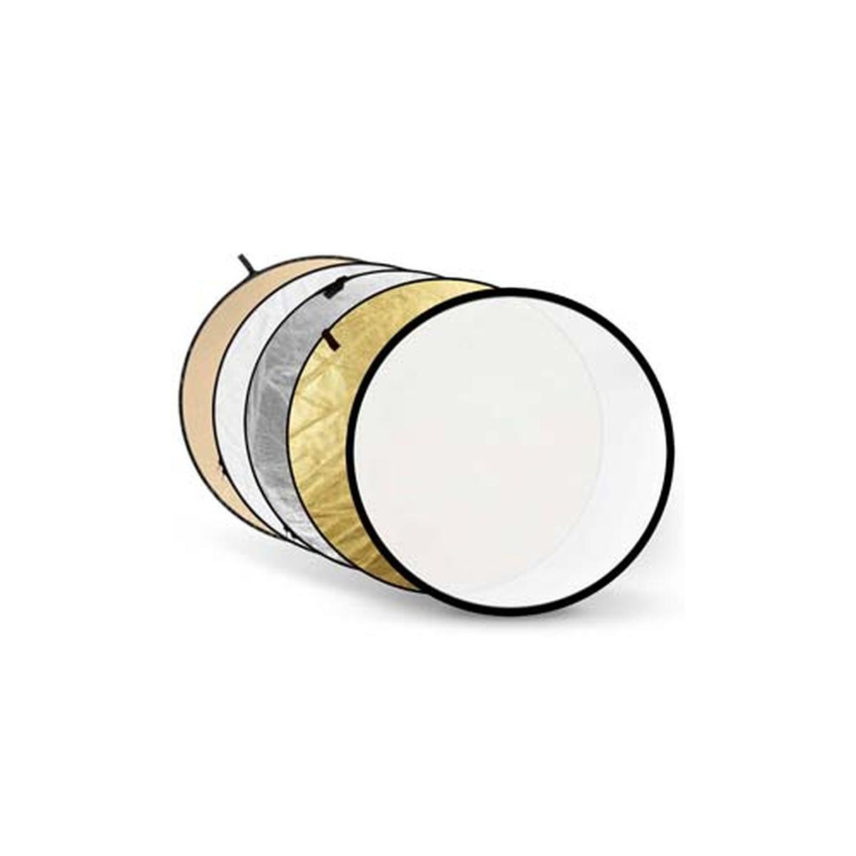 Godox 5-in-1 Reflexionsschirm Gold, Silber, Soft Gold, Weiß, Transparent - 80cm