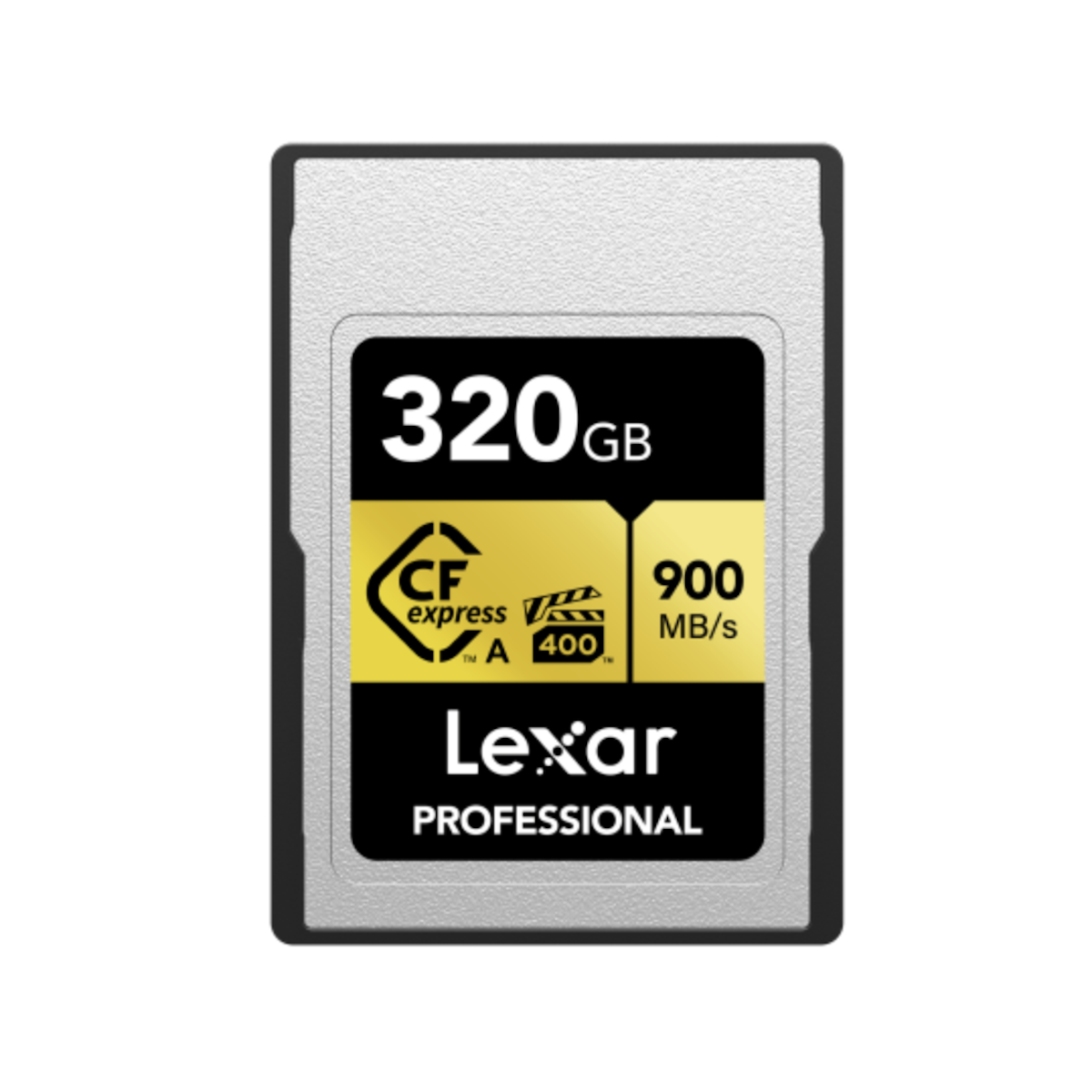 Lexar 320 GB CFexpress Pro Gold Type A 900MB/s Lexar 320 GB CFexpress Pro Gold Type A 900MB/s