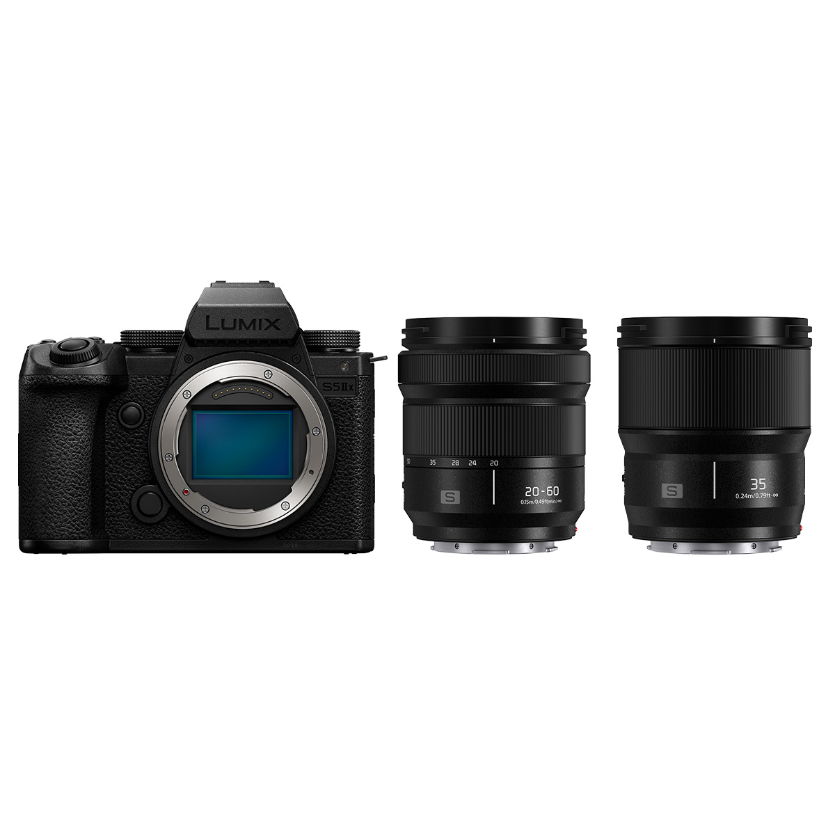 Panasonic Lumix DC-S5 II X + Panasonic Lumix S 20-60 mm 1:3,5 - 1:5,6 + Panasonic 35 mm 1:1,8 S