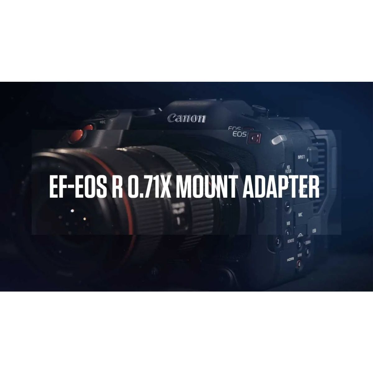 Canon Bajonettadapter EF auf EOS R 0,71x 