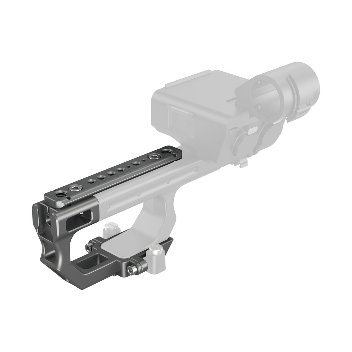 SmallRig 4830 Extension Mount Plate Kit für Sony FX3 / FX30 XLR Handle - Top-Griff an Kameragehäuse montiert