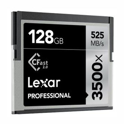 Lexar CFast 128GB Professional 3500x 525MB/s