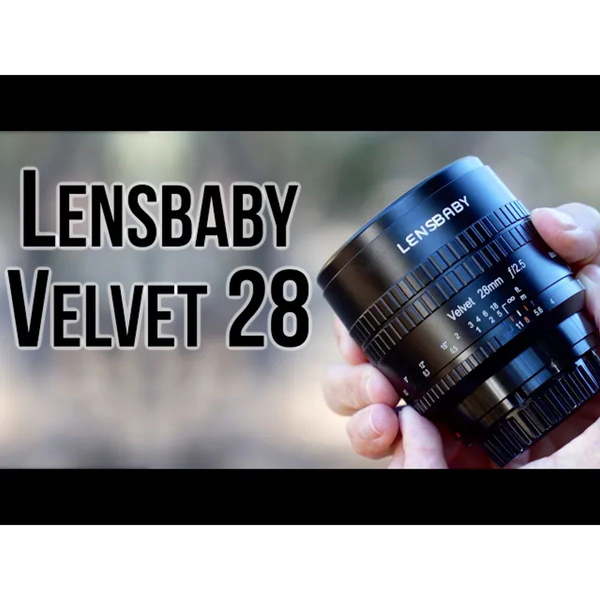 Lensbaby Velvet 28 Canon RF