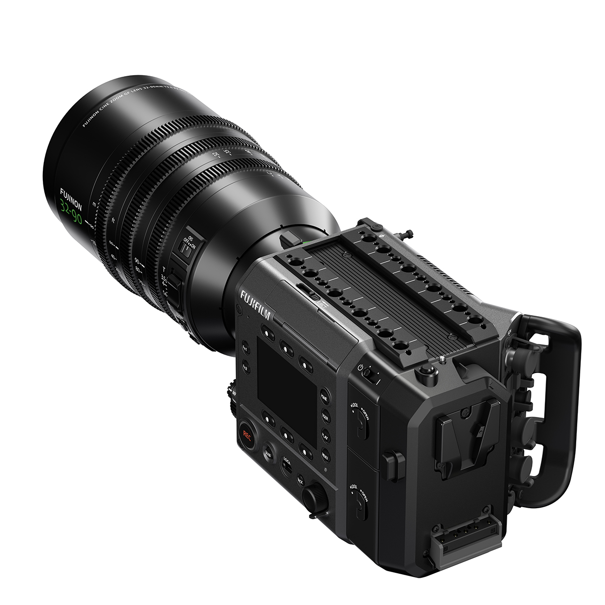 Fujifilm GFX Eterna 55 + Fujifilm 32-90 mm T3,5 PZ OIS WR Cine Power Zoom Objektiv