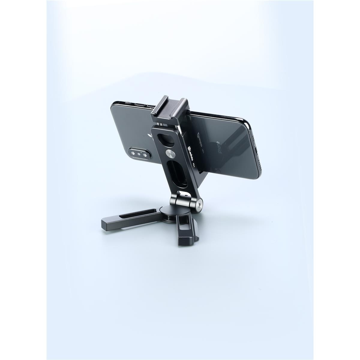 Leofoto Halterung Smartphonekle mme & Stativ PS-2 Black