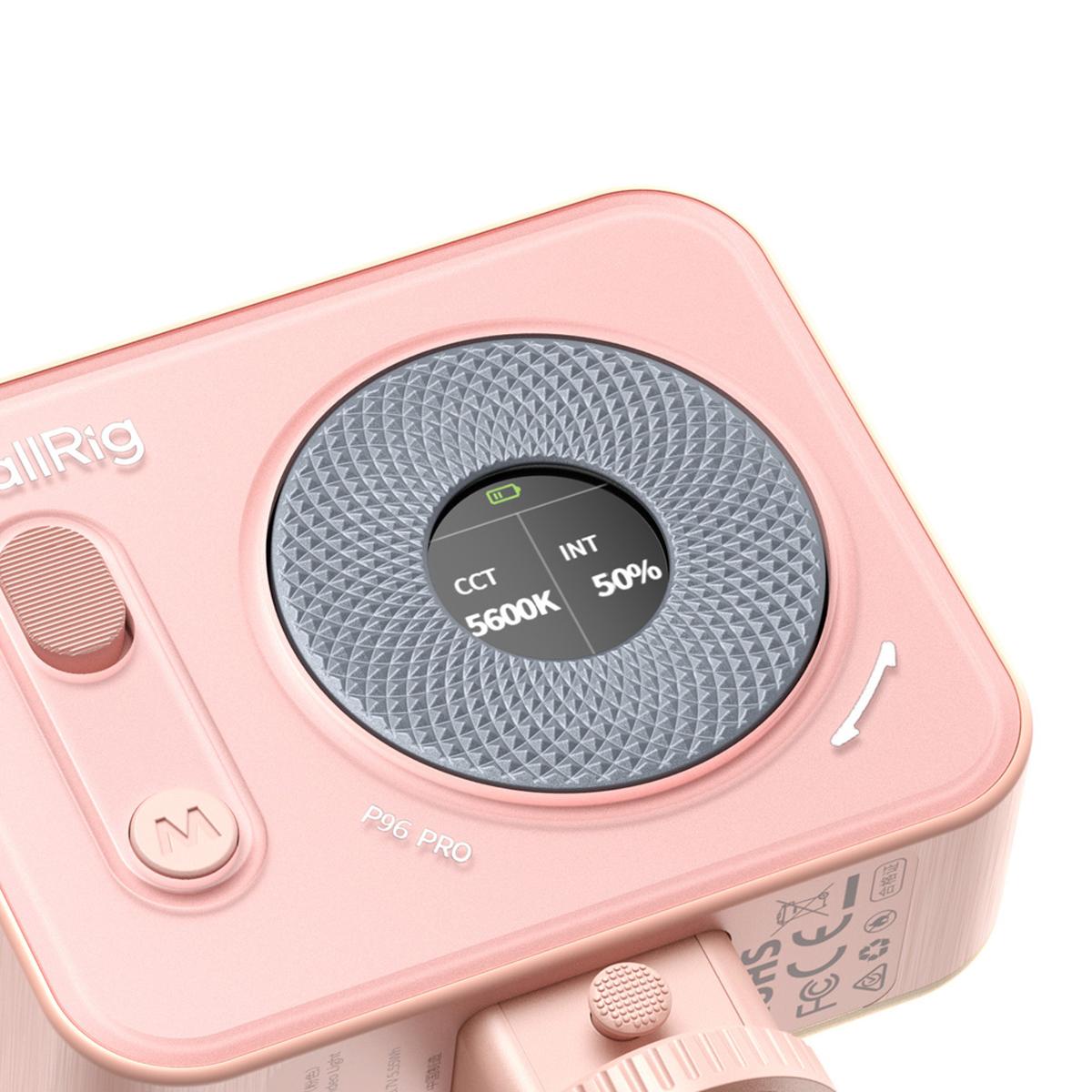 SmallRig 4786 Vibe P96 Pro mini LED Video Light (Pink)
