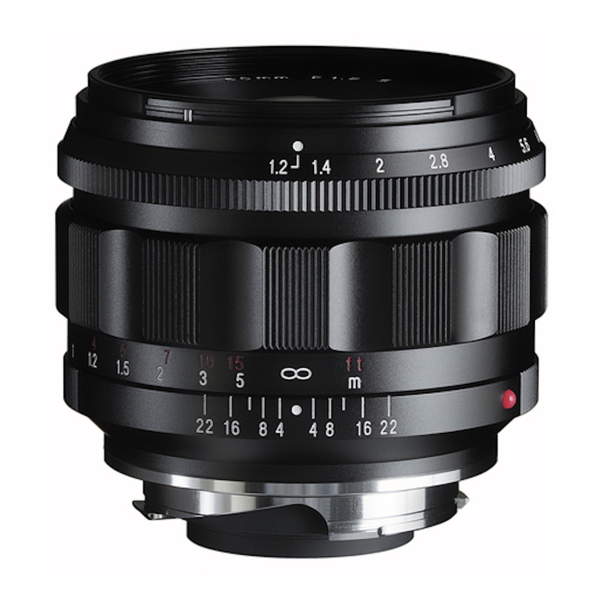 Voigtländer 50 mm 1:1,2 Nokton asphärisch II VM Schwarz