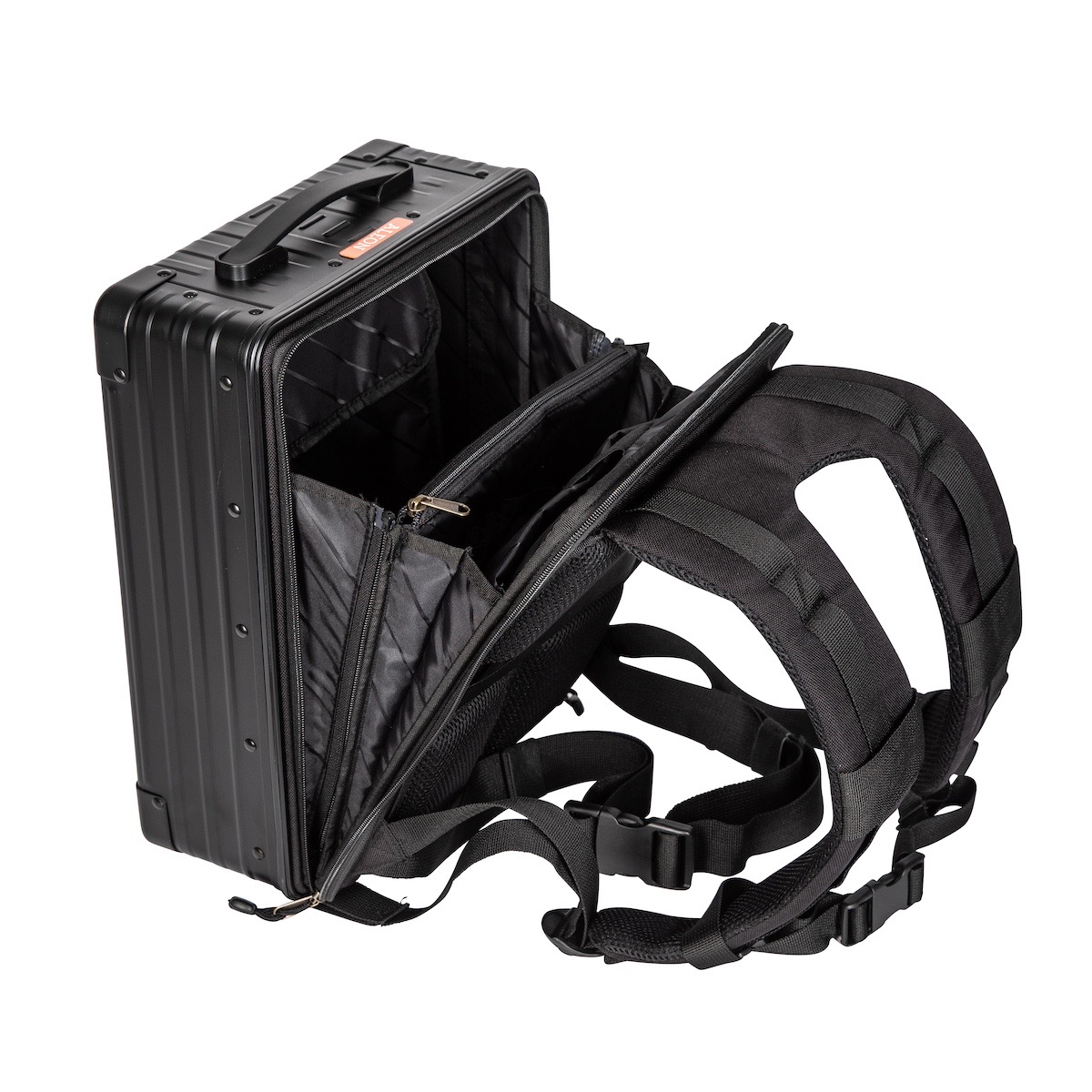 Aleon 16'' Hybrid Rucksack inkl. Packwürfel Onyx