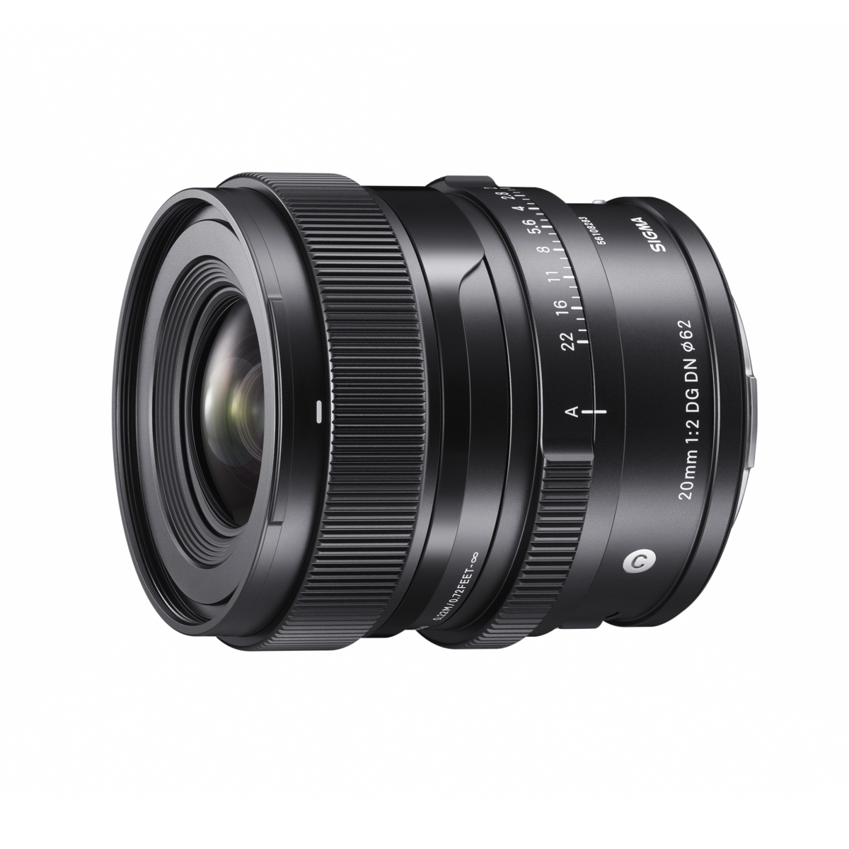 Sigma 20 mm 1:2,0 DG DN (C) L-Mount Schwarz