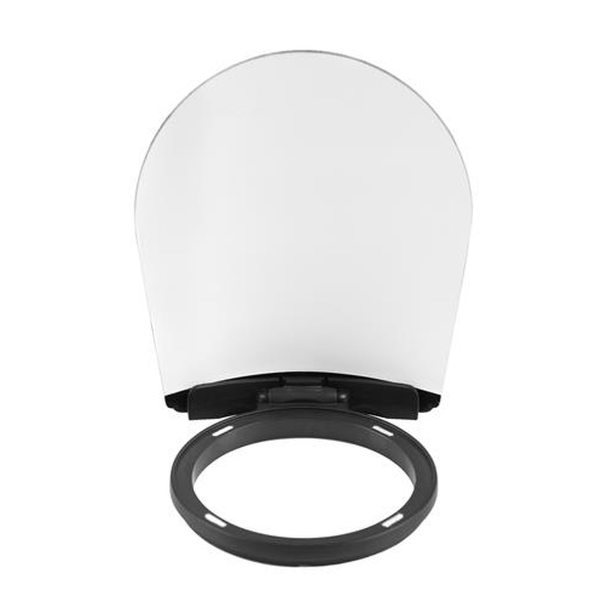 Godox AK-R12 Bounce Card - Vorderansicht eines weißen Blitz-Diffusors mit schwarzem Befestigungsring