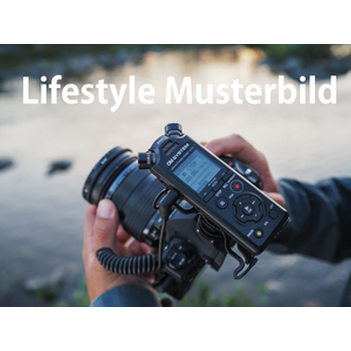 OM SYSTEM LS-P5 Videographer Kit Audio Recorder