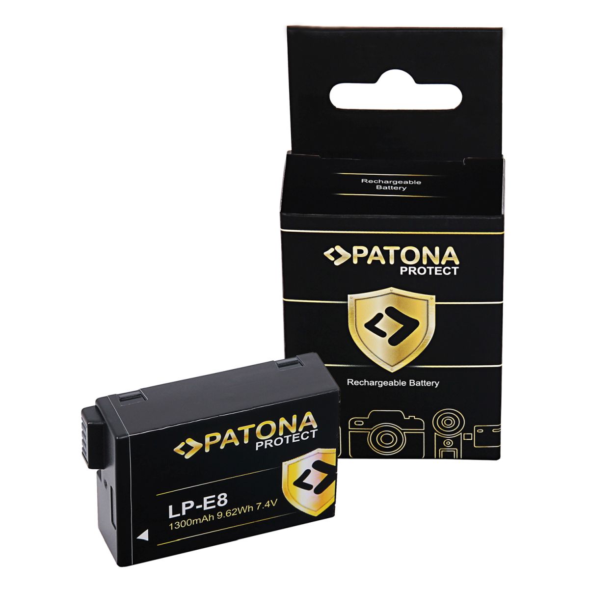 Patona Protect Akku Canon LP-E8
