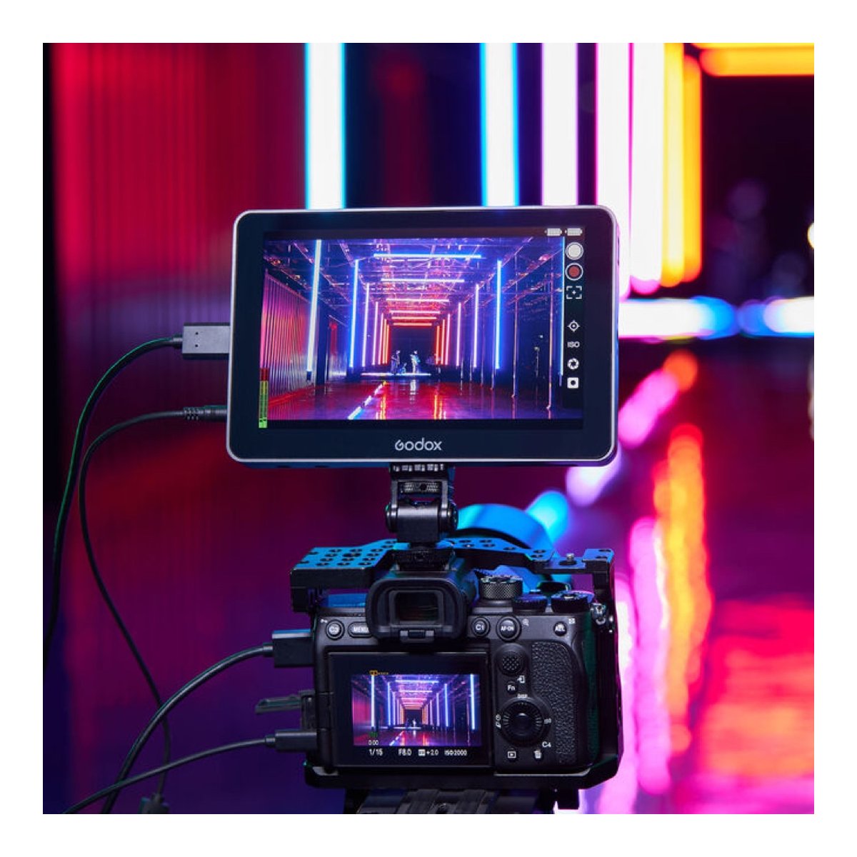 Godox GM7S 7'' 4K HDMI Ultra Bright On-Camera Monitor