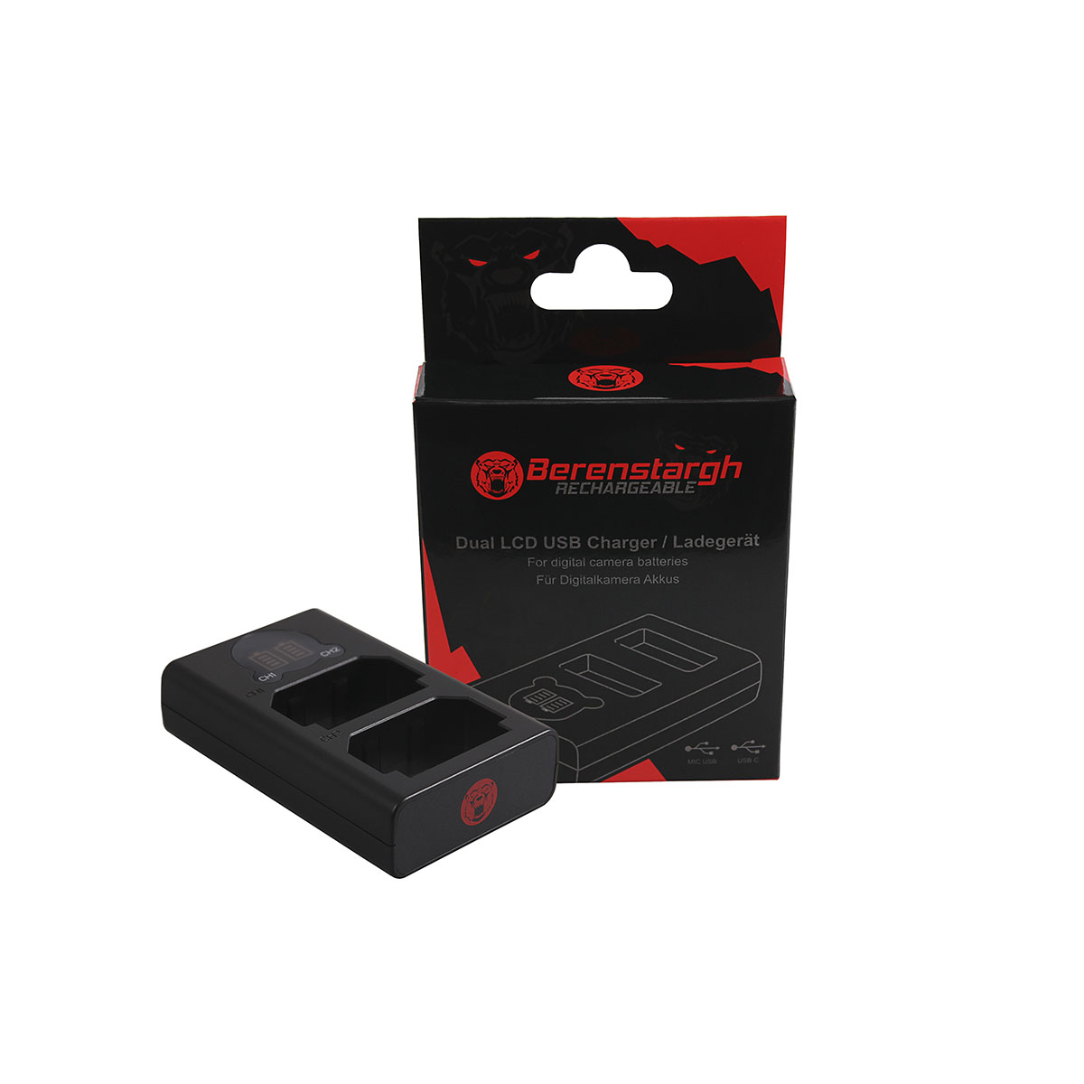 Berenstargh Dual USB Ladegerät für Sony FZ100 Berenstargh Dual USB Ladegerät für Sony FZ100
