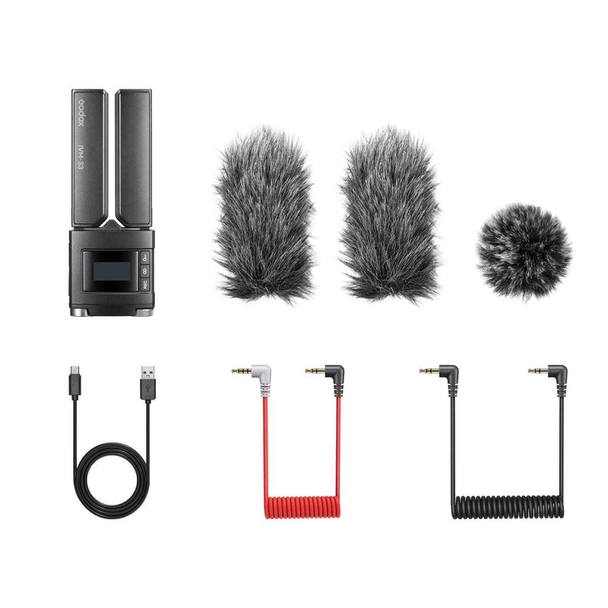 Godox IVM-S3 Stereo On-camera Microphone