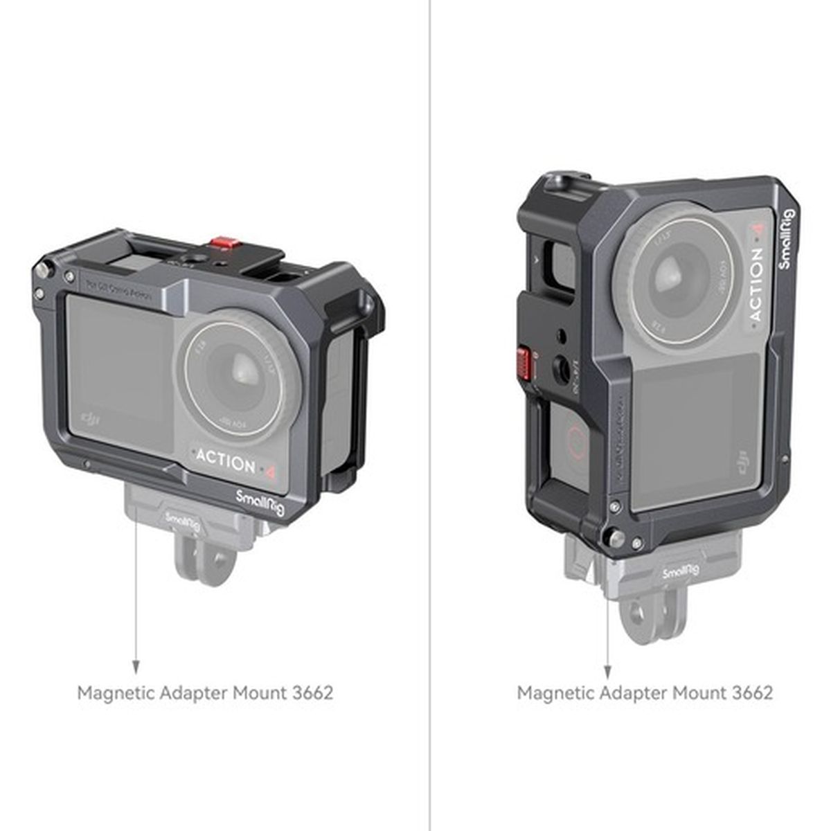 SmallRig 4119C Cage für DJI Osmo Action 3 und 4