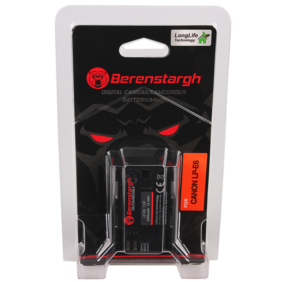 Berenstargh Akku Typ Canon LP-E6