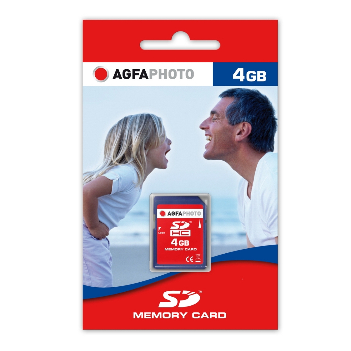 AgfaPhoto 4 GB SDHC Karte Standard
