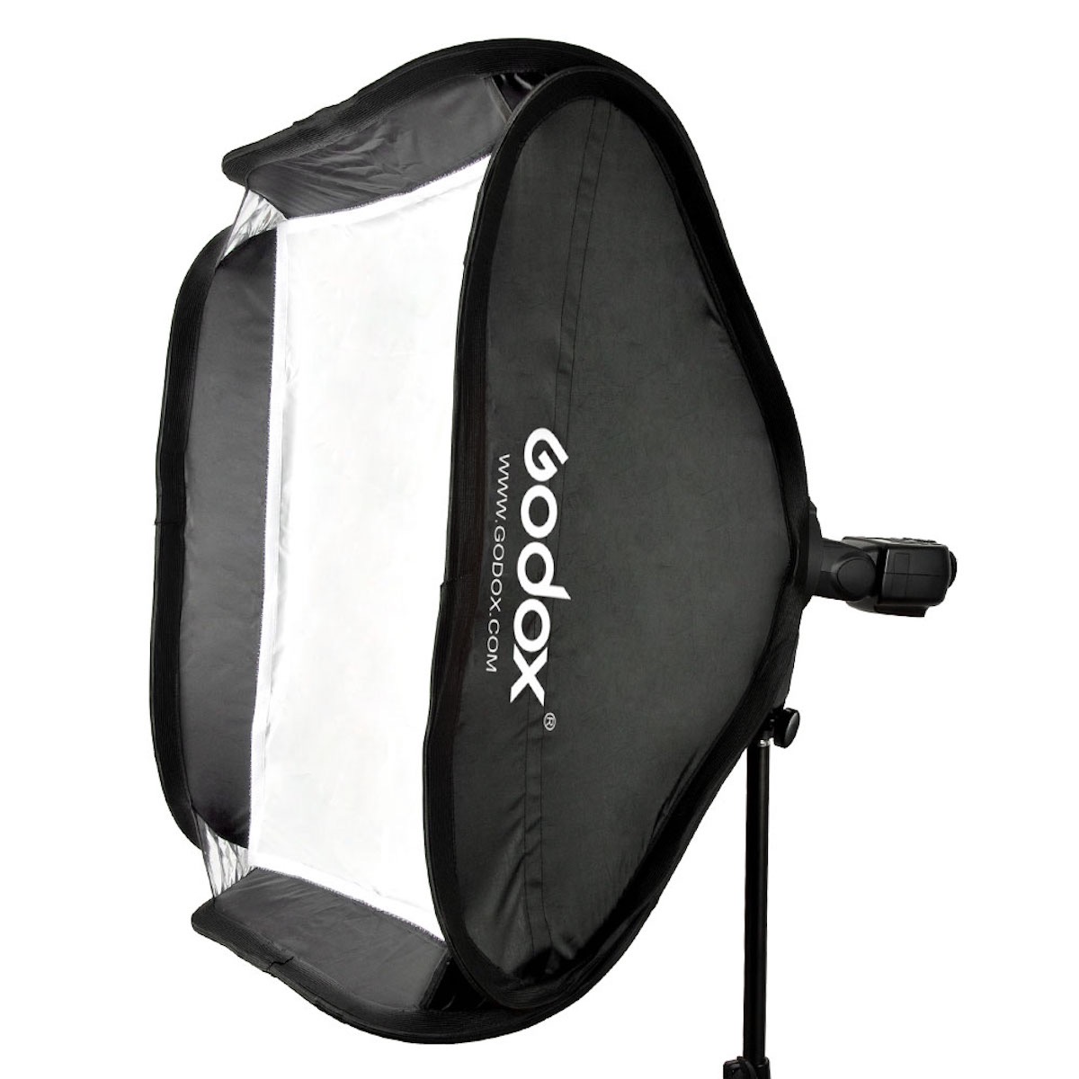 Godox S-Halterung Elinchrom Rotolux + Softbox 40x40cm + Gitter
