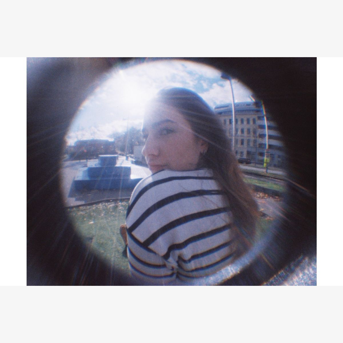 Lomography Fisheye Baby 110 Metal Schwarz