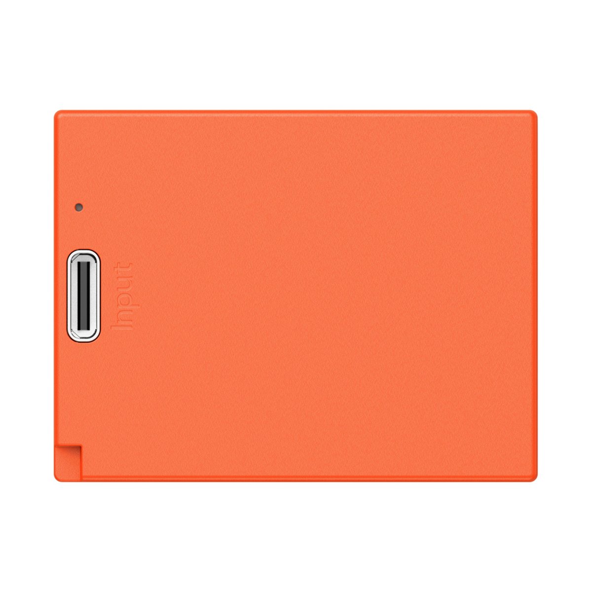 SmallRig 5088 NPW126S USB-C Rechargeable Camera Battery, Li-Ion Akku orange - Detailansicht Input-Anschluss